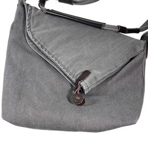 Coofit Zipped Fold Over Crossbody Bag Purse. Army Green. Size 14” x 18”.